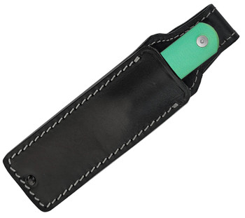 Straight Line Knives Ally Fixed Blade Knife Tiffany Blue G10 Handle M390 Plain Edge Satin Finish