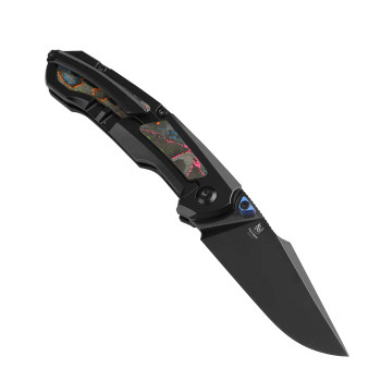 Kizer Feweed Folding Knife Camo Carbon 80s Titanium Handle S45VN Clip Point Plain Edge Ki3694A3 Kizer Feweed Folding Knife Camo Carbon 80s Titanium Handle S45VN Clip Point Plain Edge Ki3694A3
