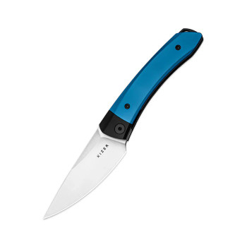 Kizer Mini Momo Folding Knife Black/Blue Aluminum Handle Nitro-V Drop Point Plain Edge V3663C1 Kizer Mini Momo Folding Knife Black/Blue Aluminum Handle Nitro-V Drop Point Plain Edge V3663C1