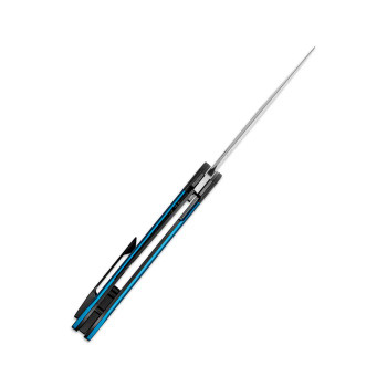 Kizer Mini Momo Folding Knife Black/Blue Aluminum Handle Nitro-V Drop Point Plain Edge V3663C1 Kizer Mini Momo Folding Knife Black/Blue Aluminum Handle Nitro-V Drop Point Plain Edge V3663C1