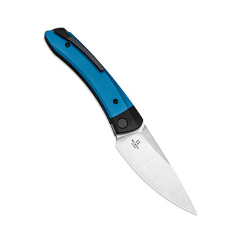 Kizer Mini Momo Folding Knife Black/Blue Aluminum Handle Nitro-V Drop Point Plain Edge V3663C1 Kizer Mini Momo Folding Knife Black/Blue Aluminum Handle Nitro-V Drop Point Plain Edge V3663C1