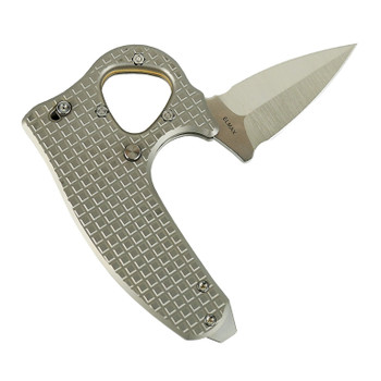 Reate Exo-D Ti-bead Blast Contour Handle Elmax Belt Satin Blade Folding Knife Reate Exo-D Ti-bead Blast Contour Handle Elmax Belt Satin Blade Folding Knife