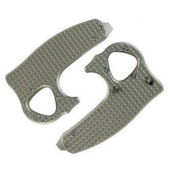 Reate Exo-D Ti-bead Blast Contour Handle Elmax Belt Satin Blade Folding Knife Reate Exo-D Ti-bead Blast Contour Handle Elmax Belt Satin Blade Folding Knife