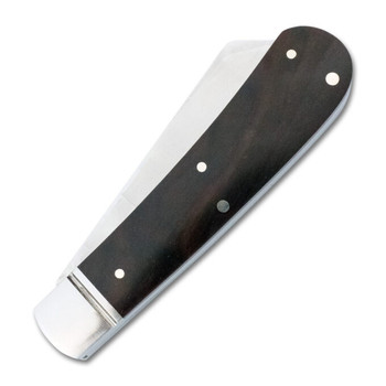 RoseCraft Blades Mill Creek Cotton Sampler Folding Knife Black Sandalwood Handle D2 Plain Edge Satin Finish RCT024-BSW