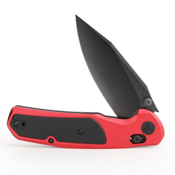 Trivisa Hornet-08R Axis Lock EDC Folding Pocket Knife 3.34" 14C28N Steel Blade Red Aluminium Handle Trivisa Hornet-08R Axis Lock EDC Folding Pocket Knife 3.34" 14C28N Steel Blade Red Aluminium Handle