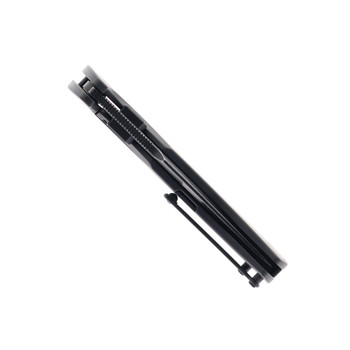 Mechforce Hellraiser Folding Knife Blackout Titanium Handle Vanax Plain Edge HELLRAISER-FL-BLKOUT