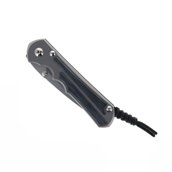 Chris Reeve Large Inkosi Folding Knife Sand Blasted Titanium Handle w/ Black Micarta Inlay Magnacut insingo Plain Edge LIN-1028 Chris Reeve Large Inkosi Folding Knife Sand Blasted Titanium Handle w/ Black Micarta Inlay Magnacut insingo Plain Edge LIN-1028