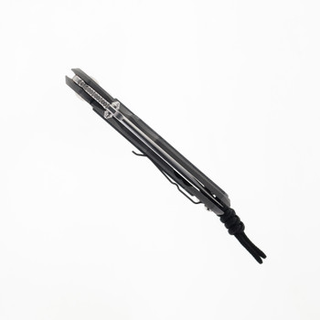 Chis Reeve Large Inkosi Folding Knife Sand Blasted Titanium & Black Micarta Inlay Drop Point Magnacut LIN-1012 Chis Reeve Large Inkosi Folding Knife Sand Blasted Titanium & Black Micarta Inlay Drop Point Magnacut LIN-1012