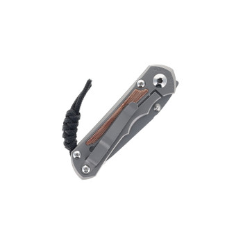 Chris Reeve Small Inkosi Folding Knife Glass Blasted Titanium Handle Natural Micarta Inlay Magnacut Steel Insingo SIN-1126 Chris Reeve Small Inkosi Folding Knife Glass Blasted Titanium Handle Natural Micarta Inlay Magnacut Steel Insingo SIN-1126