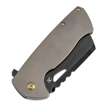 フォンフォン Kansept Leviathan Folding Knife Bronze Titanium Handle S35VN