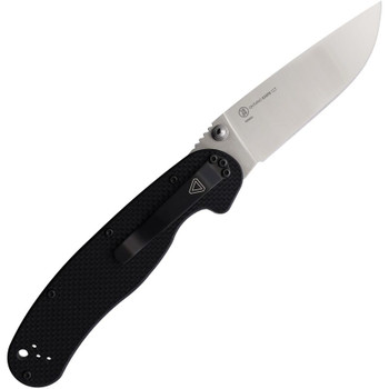 Ontario RAT 1.5 Folding Knife Black G10 Handle Magnacut Plain Edge Satin Finish 8880