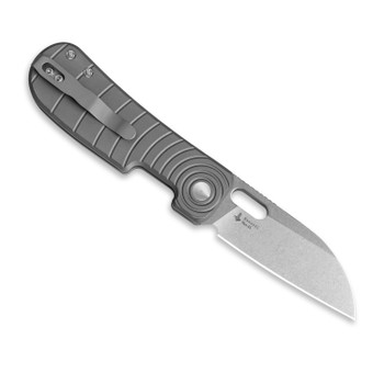 WMK Exclusive Kizer Banish XL Pocket Knife Top Liner Lock Titanium Handle Rex-45 Steel Blade Ki3676E1 WMK Exclusive Kizer Banish XL Pocket Knife Top Liner Lock Titanium Handle Rex-45 Steel Blade Ki3676E1