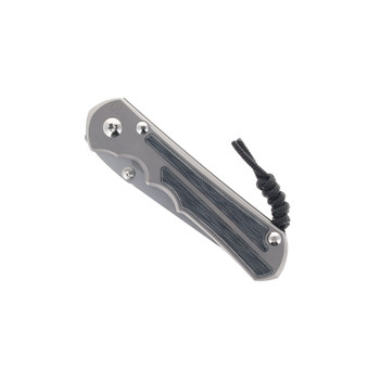 Chris Reeve Large Inkosi Folding Knife Glass Blasted Titanium Handle w/ Black Micarta Inlay Magnacut Insingo Blade LIN-1124 Chris Reeve Large Inkosi Folding Knife Glass Blasted Titanium Handle w/ Black Micarta Inlay Magnacut Insingo Blade LIN-1124