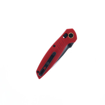 Vosteed Corsair Folding Knife Red G10 Handle Nitro-V Plain Edge A0805