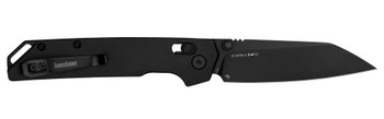 Kershaw Iridium Folding Knife Black Aluminum Handle D2 Reverse Tanto Plain Black Blade 2038RBLK Kershaw Iridium Folding Knife Black Aluminum Handle D2 Reverse Tanto Plain Black Blade 2038RBLK