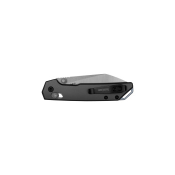 Kershaw Mini Iridium Folding Knife Gray Anodized Aluminum Handle