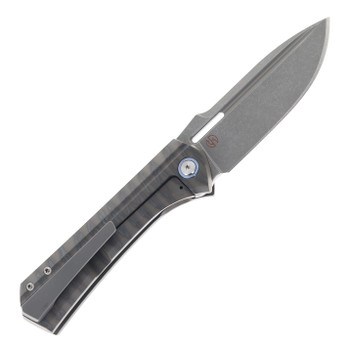 Vanguard Continuum Folding Knife Flame Titanium Handle M390 Blade