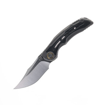 Kizer Silver Wing Folding Knife Titanium Handle S90V Plain Edge Limited Edition ZX-FK01A2