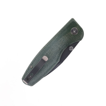 CMB Predator V3 Folding Knife Green Micarta Handle 14C28N Plain Edge Satin Finish CMB-19A CMB Predator V3 Folding Knife Green Micarta Handle 14C28N Plain Edge Satin Finish CMB-19A