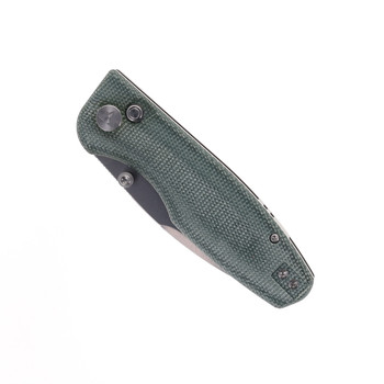 CMB Predator V3 Folding Knife Green Micarta Handle 14C28N Plain Edge Satin Finish CMB-19A CMB Predator V3 Folding Knife Green Micarta Handle 14C28N Plain Edge Satin Finish CMB-19A