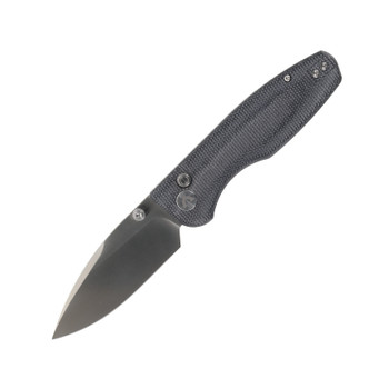 CMB Predator V3 Folding Knife Black Micarta Handle 14C28N Plain Edge Satin Finish CMB-19C CMB Predator V3 Folding Knife Black Micarta Handle 14C28N Plain Edge Satin Finish CMB-19C