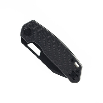 Divo Knives Growler Mini Folding Knife Carbon Fiber Handle Blackwash 154CM Blade Divo Knives Growler Mini Folding Knife Carbon Fiber Handle Blackwash 154CM Blade