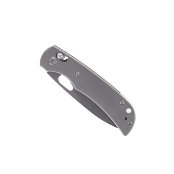 Miguron Moyarl Axis Lock Folding Knife Dark Gray Titanium Handle Dark Gray PVD 14C28N Blade MGR621ADG