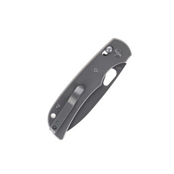 Miguron Moyarl Axis Lock Folding Knife Dark Gray Titanium Handle Dark Gray PVD 14C28N Blade MGR621ADG