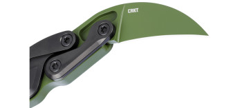 CRKT Provoke Aluminum Green Cerakote Blade Aluminum Handle 4040BG Folding Knife CRKT Provoke Aluminum Green Cerakote Blade Aluminum Handle 4040BG Folding Knife