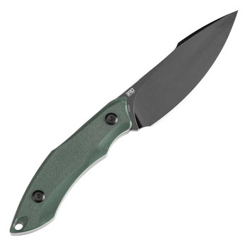 an！！！！ Tenable Luccio Fixed Blade Knife Green G10 Handle 14C28N Plain