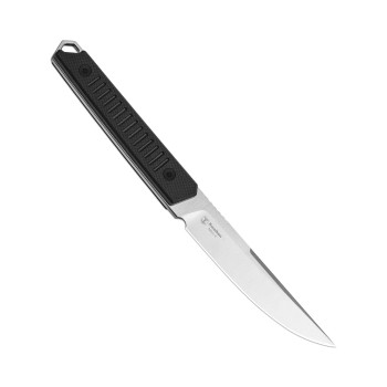 Kizer Kwaiken Fixed Blade Knife Black G10 Handle Nitro-V Plain Edge 1066A4