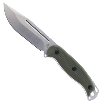 Kizer Ursa Major Folding Knife Olive Green G10 Handle AEB-L Plain