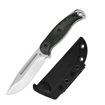 Kizer Ursa Major Fixed Blade Knife Black Micarta Handle Nitro-V Plain Edge 1082A3 Kizer Ursa Major Fixed Blade Knife Black Micarta Handle Nitro-V Plain Edge 1082A3