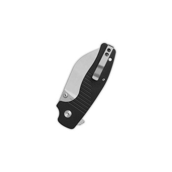 QSP Chefmaster Folding Knife Black G10 Handle 14C28N Wharncliffe Plain Edge Satin Finish QS163-A1 QSP Chefmaster Folding Knife Black G10 Handle 14C28N Wharncliffe Plain Edge Satin Finish QS163-A1