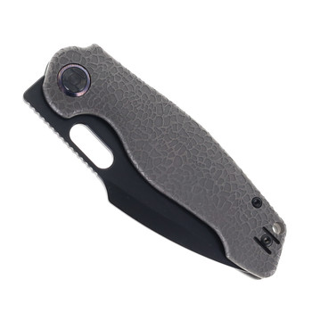 Kunwu Gringo Folding Knife Stonewash DLC Titanium Handle S390 Plain Stonewash DLC Blade K712T-3 Kunwu Gringo Folding Knife Stonewash DLC Titanium Handle S390 Plain Stonewash DLC Blade K712T-3