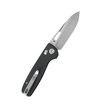 Kubey Bluff Folding Knife Black G10 Handle 14C28N Drop Point Plain Edge Sandblast Finish KU248F Kubey Bluff Folding Knife Black G10 Handle 14C28N Drop Point Plain Edge Sandblast Finish KU248F