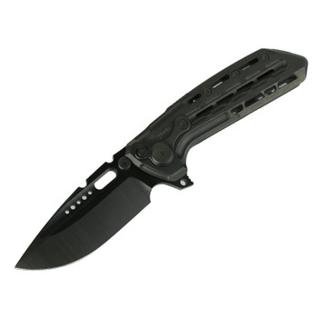 Reate Terminator-TX228 Folding Knife Black DLC Titanium handle DLC