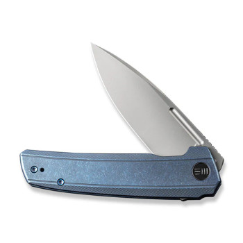 WE Speedster Folding Knife Blue Titanium Handle 3.47" CPM 20CV Blade WE21021B-3 WE Speedster Folding Knife Blue Titanium Handle 3.47" CPM 20CV Blade WE21021B-3