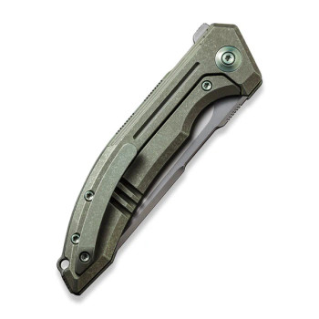 WE Quixotic Folding Knife Titanium Handle 3.45" CPM 20CV Blade WE21016-4 WE Quixotic Folding Knife Titanium Handle 3.45" CPM 20CV Blade WE21016-4