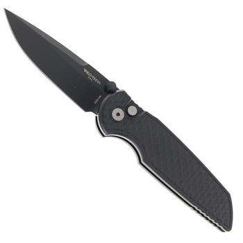 Protech TR-3 Black Relic Folding Knife DLC CPM-S35VN INT106