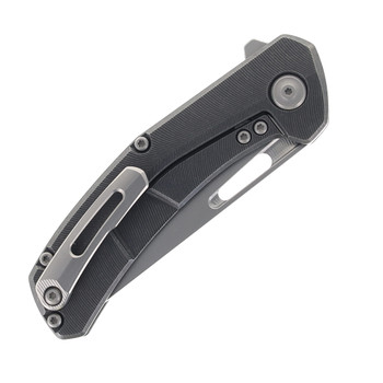 Tactile Knife Silver Surfer Archer Bead Blast Magnacut Blade Titanium Handles Magnacut