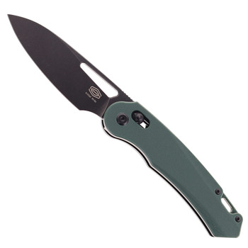 Critical Strike Folding Knife Army Green G10 Handle VG-10 Plain