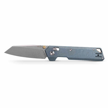 Vosteed Parallel Folding Knife Blue Titanium Handle S35VN Plain Stonewash Blade A3504 Vosteed Parallel Folding Knife Blue Titanium Handle S35VN Plain Stonewash Blade A3504
