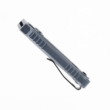 REATE EXO-U V1 FOLDING KNIFE DIAMOND SILVER HANDLE STAINLESS STEEL PLAIN EDGE