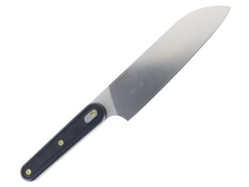 TwoSun Kitchen Knife Black Nylon Fiberglass 14C28N Full Tang Fixed Blade TS863-14C Black