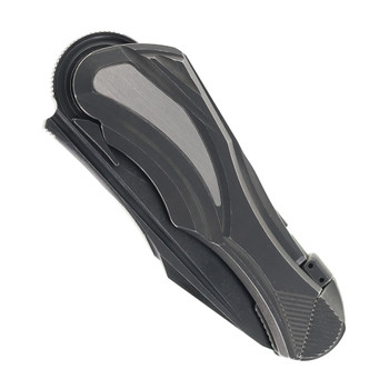 Poikilo Blade Carmen-S2 Folding Knife Dark Stonewashed Titanium Handle & M398 Recurved Tanto Plain Edge