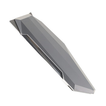 Poikilo Prism Small - M Folding Knife Titanium Handle M398 Reverse Tanto Plain Edge PSW Finish Poikilo Prism Small - M Folding Knife Titanium Handle M398 Reverse Tanto Plain Edge PSW Finish