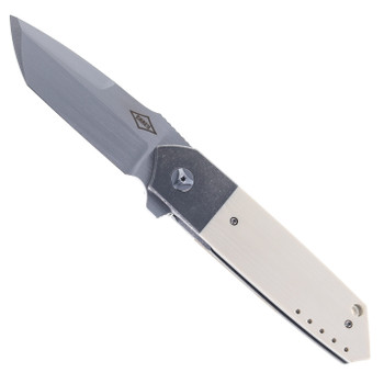 Mechforce Carey Collba Roadster Folding Knife Off White G10 Handle M390 Tanto Plain Edge Mechforce Carey Collba Roadster Folding Knife Off White G10 Handle M390 Tanto Plain Edge
