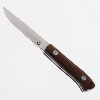 SixLeaf SL-42-Wood Micro Mini Fixed Blade Knife Desert Ironwood