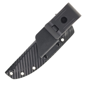 SIxLeaf SL-61 Fixed Blade Knife Black/Orange G10 Handle 9Cr14MoV Plain Edge